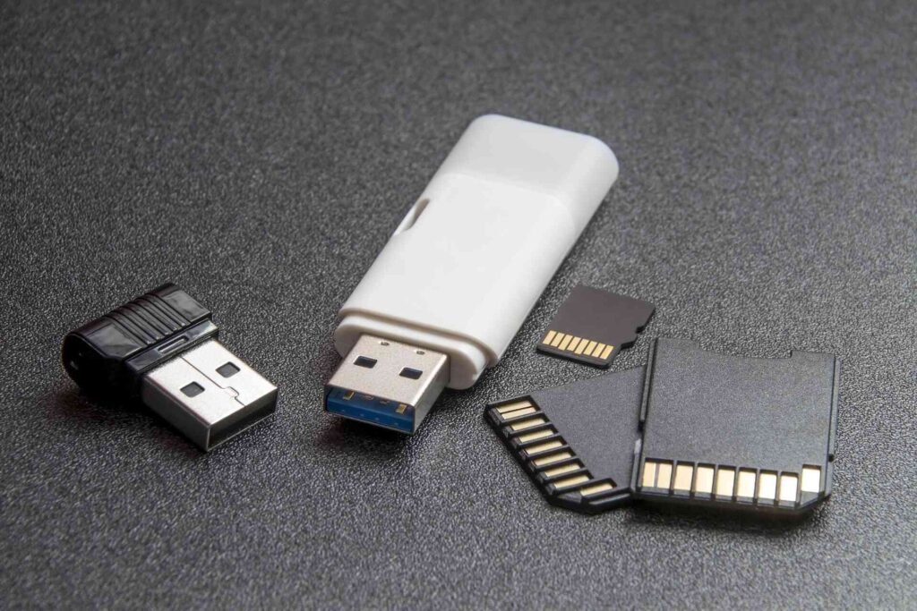 A selection of additional storage option for pc and phone.